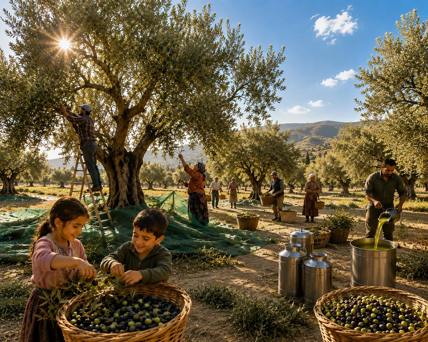 BEN ZEYTİN AĞACI, BİRAZ SOHBETE NE DERSİNİZ?